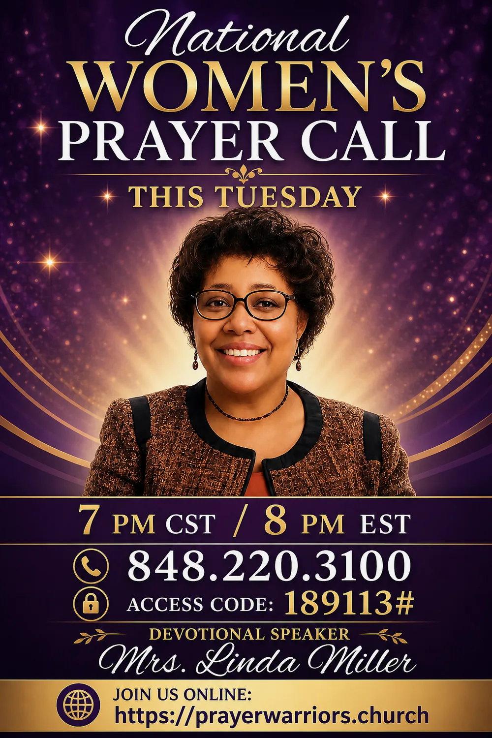 Mrs. Linda Miller flyer
